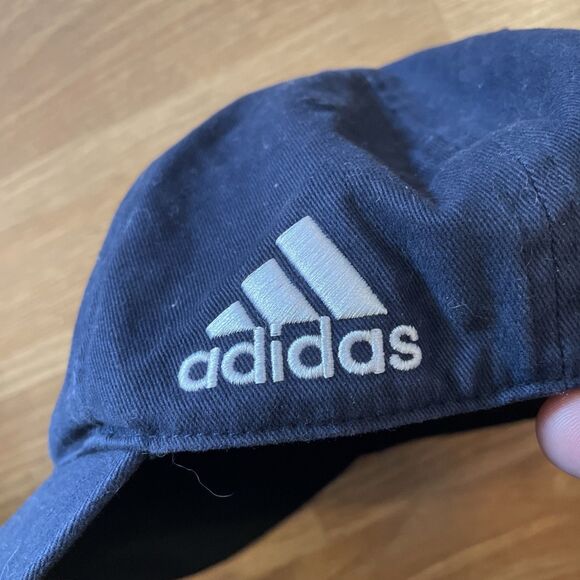 Adidas Golf Cap Mens OSFA Blue Adjustable Hat 100% Cotton - Picture 10 of 10
